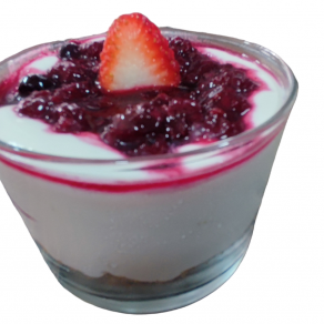 Red Fruit Cheesecake Mousse